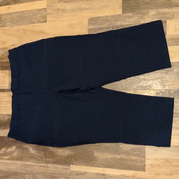Lane Bryant 4 Seasons Navy Blue Slim Capri - Size 18 Petite - Picture 1 of 5